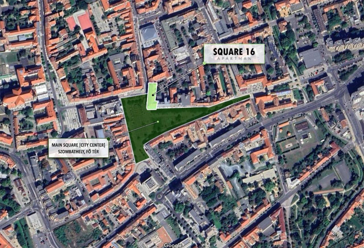Square 16 Apartman - Absolutely Central Location With Self Check In Szombathely Extérieur photo